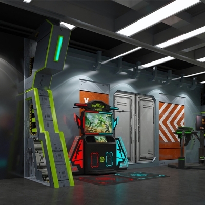 商場星際空間VR游戲體驗館開店